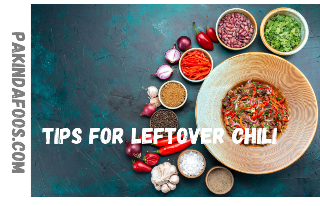 Tips for Leftover Chili